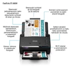Kép 5/5 - Epson FastFoto FF-680W Lapadagolós szkenner 600 x 600 DPI A4 Fekete