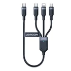 Kép 1/5 - Többfunkciós USB-ről USB-C-re 2x Lightning Micro Joyroom kábel S-A18