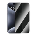 Kép 1/5 - Baseus edzett üveg iPhone 15 Pro Max készülékhez, 2 db-os csomag.