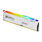Kép 1/8 - Kingston Technology FURY Beast 32GB 5600MT/s DDR5 CL36 DIMM Fehér RGB EXPO