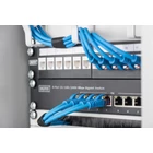 Kép 2/5 - Digitus DN-95331 hálózati kapcsoló Vezérelt L2+ Gigabit Ethernet (10/100/1000) Ethernet-áramellátás (PoE) támogatása Fekete