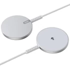 Kép 3/3 - ESR Qi2 mini wireless charger (HaloLock)(silver)