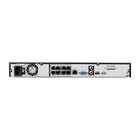 Kép 4/4 - BCS BCS-L-NVR0802-A-4KE-8P(2) 8-csatornás IP rögzítő PoE támogatással és 16MP kamera támogatással