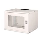 Kép 1/10 - 19" 7U falra szerelhető hálózati szekrény, SOHO PRO 370 x 540 x 400 mm, perforált ajtó, szürke, összeszerelés nélkül, 60 kg