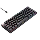 Kép 3/5 - Havit KB903L vezetékes mechanikus / játék RGB billentyűzet (fekete) (QWERTY)