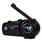 Kép 3/4 - Fodsports FX8 Air motorkerékpár intercom két darabos csomag (fekete)