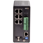 Kép 1/2 - AXIS 01633-001 hálózati kapcsoló Kezelt Gigabit Ethernet (10/100/1000) Power over Ethernet (PoE) Fekete