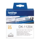 Kép 3/3 - Brother DK-11204 címkéző szalag Fehéren fekete