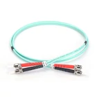 Kép 3/5 - Digitus DK-2511-01/3 InfiniBand és száloptikai kábel 1 M ST I-VH Türkizkék