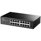 Kép 2/4 - Cudy GS1016 hálózati kapcsoló Gigabit Ethernet (10/100/1000) Fekete