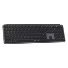 Kép 2/2 - Keychron B6 Pro vezeték nélküli, ultra vékony, teljes méretű billentyűzet (szürke)