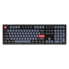 Kép 1/2 - Keychron V6 QMK/VIA RGB Knob Brown Switch mechanikus billentyűzet (fekete)