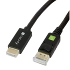 Kép 5/9 - Techly ICOC DSP-H12-020 DisplayPort-HDMI Kábel 1080p*60Hz 2m M/M