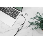 Kép 5/5 - Digitus DN-3028 csatlakozó átlakító USB-C USB 3.1 RJ-45 Szürke