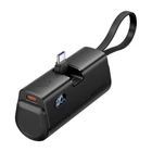 Kép 1/2 - Powerbank Vention LED kijelző 4800mAh 22.5W FHQB0 (fekete)