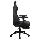 Kép 4/6 - Aerocool ROYALSLATEGR Premium Ergonomic Gaming Chair Legrests Aerosuede Technology Grey
