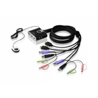 Kép 1/2 - ATEN CS692-AT 2-Port USB HDMI KVM kapcsoló hanggal