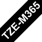 Kép 1/2 - Brother TZE-M365 címkéző szalag Fekete alapon fehér