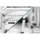 Kép 3/3 - Slim RJ45-RJ45 patch kábel, Cat.6, U/FTP, AWG 28/7, LSOH, 2 m, szürke