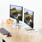 Kép 10/10 - Techly ICA-MS 461 Monitor állvány üveg íróasztalhoz