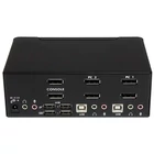Kép 3/4 - StarTech.com SV231DPDDUA2 KVM kapcsoló Fekete