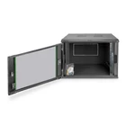 Kép 8/9 - Digitus DN-19 09-U-EC-SW állvány 9U Falra szerelhető állvány Fekete