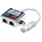 Kép 1/2 - Intellinet 504195 csatlakozó átlakító 2 x RJ45 RJ45 Ezüst, Fehér