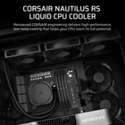 Kép 2/10 - Corsair Nautilus 360 RS Alaplap All-in-one folyadékhűtő Fekete