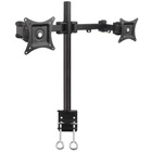 Kép 1/8 - Techly ICA-LCD 482-D Kétmonitoros állvány 13-27” LCD 10kg Asztali forgatható
