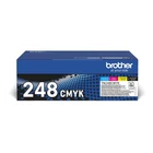 Kép 1/3 - Brother TN-248VAL festékkazetta 4 db Eredeti Fekete, Cián, Magenta, Sárga