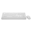 Kép 2/6 - Logitech 920-011036 billentyűzet Egér mellékelve Irodai Bluetooth QWERTZ Magyar Fehér