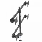 Kép 4/7 - StarTech.com ARMQUAD asztali TV konzol 68,6 cm (27") Fekete