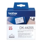 Kép 2/3 - Brother DK-44205 címkéző szalag Fehéren fekete