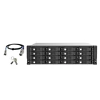 Kép 1/7 - QNAP TL-R1620Sep-RP HDD ház Fekete, Szürke 2.5/3.5"