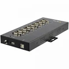 Kép 1/5 - StarTech.com ICUSB234858I hálózati csatlakozó USB 2.0 Fekete