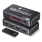 Kép 1/10 - Techly IDATA HDMI2-4K3160B HDMI 2.0b 3x1 4K60Hz kapcsoló távirányítóval