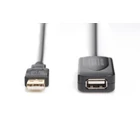 Kép 3/4 - Digitus DA-70130-4 USB kábel USB 2.0 5 M USB A 0,48 Gbit/s Fekete
