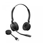 Kép 1/4 - Jabra Engage 55 Headset Vezeték nélküli Fejpánt Iroda/telefonos ügyfélközpont Fekete, Titán