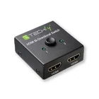 Kép 1/4 - Techly IDATA HDMI-22BI2 HDMI 2.0 Kapcsoló 2x1/1x2 4K60Hz Kétirányú