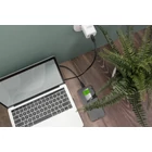 Kép 3/3 - Digitus AK-300148-030-S USB kábel USB 2.0 3 M USB A USB C 0,48 Gbit/s Fekete