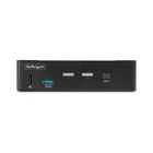 Kép 3/5 - StarTech.com D86A2-2-PORT-8K-KVM KVM kapcsoló Fekete