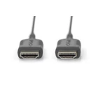 Kép 3/3 - HighFlex HDMI 1.4 High Speed Ethernet 4K30Hz UHD HDMI A/HDMI A M/M csatlakozó kábel, fekete, 2m