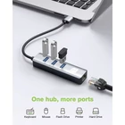 Kép 3/10 - Techly IDATA USB-ETGIGA3AA USB 3.0 RJ45 Gigabit Hálózati Kártya/Adapter, 3x USB-A Hub
