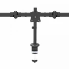 Kép 2/8 - StarTech.com ARMTRIO asztali TV konzol 61 cm (24") Fekete