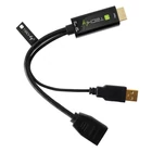 Kép 9/10 - Techly ICOC HDMI-DP12A USB-táplált HDMI a DisplayPort adapter 4K*30Hz M/F
