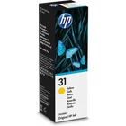 Kép 1/10 - HP 31 70-ml Yellow Original Ink Bottle