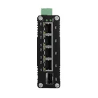 Kép 1/5 - BCS BCS-ISP04G-1SFP Ipari PoE Switch 4 Port 1Gbps DIN Sínre