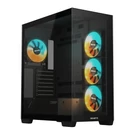 Kép 1/8 - GIGABYTE C500 PANORAMIC STEALTH Midi Tower Fekete