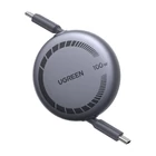 Kép 3/5 - Ugreen L531 USB-C-USB-C visszahúzható kábel, Power Delivery (PD) 100W, 1m (szürke)