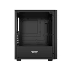 Kép 1/10 - Darkflash M305 számítógépház ventilátorok nélkül (Fekete)